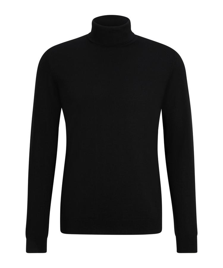 Falke Falke Merino X-Fine Roll Neck Strickpullover Herren - black (3000) - 0 | SportScheck