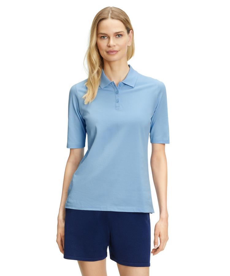 Falke Falke Pique Polo Poloshirt Damen - sky blue (6807) - 0 | SportScheck