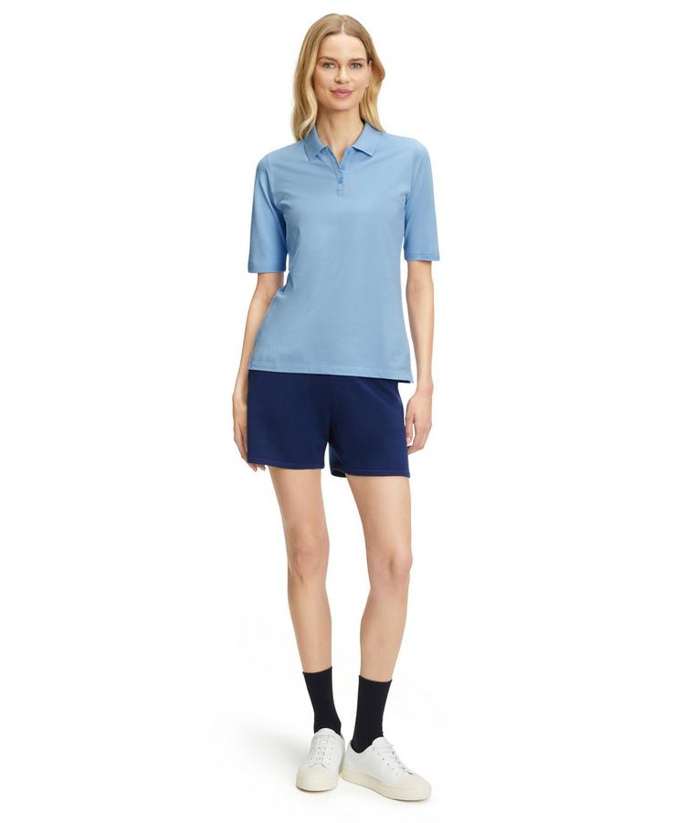 Falke Falke Pique Polo Poloshirt Damen - sky blue (6807) - 1 | SportScheck