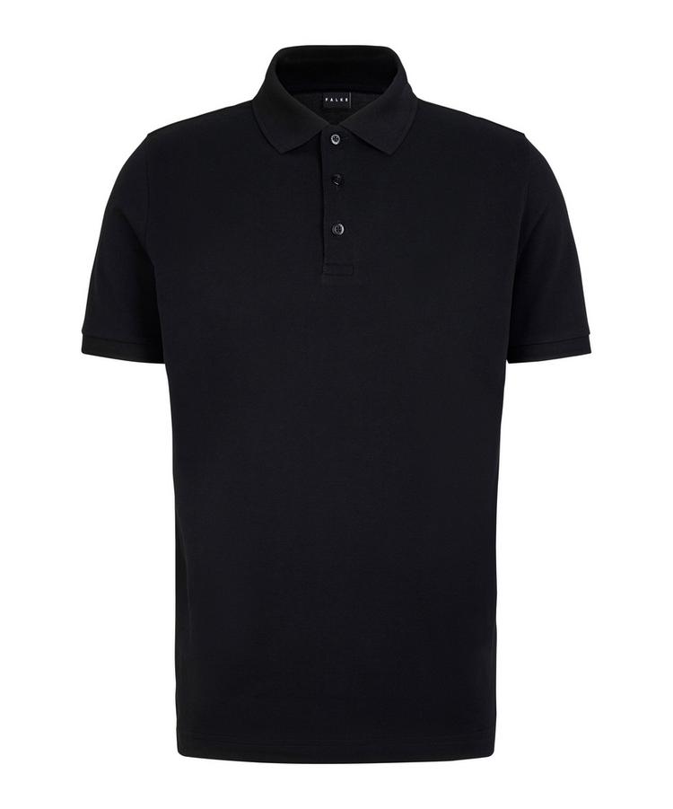 Falke Falke Pima Piqu&eacute; Polo Poloshirt Herren - black (3000) - 0 | SportScheck