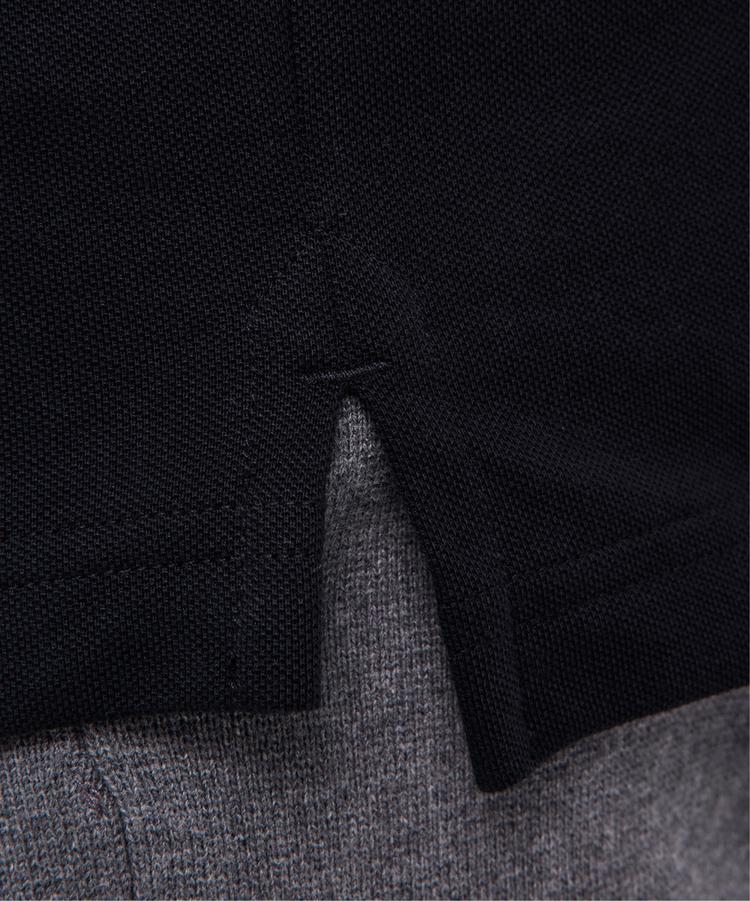 Falke Falke Pima Piqu&eacute; Polo Poloshirt Herren - black (3000) - 2 | SportScheck