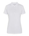 Falke Pima Piqu&eacute; Polo Poloshirt Damen - white (2000)