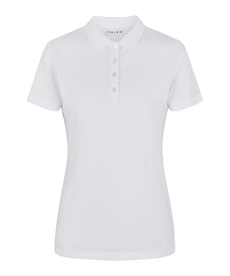 Falke Falke Pima Piqu&eacute; Polo Poloshirt Damen - white (2000) - 0 | SportScheck