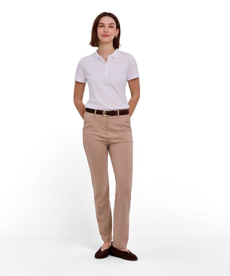 Falke Falke Pima Piqu&eacute; Polo Poloshirt Damen - white (2000) - 1 | SportScheck