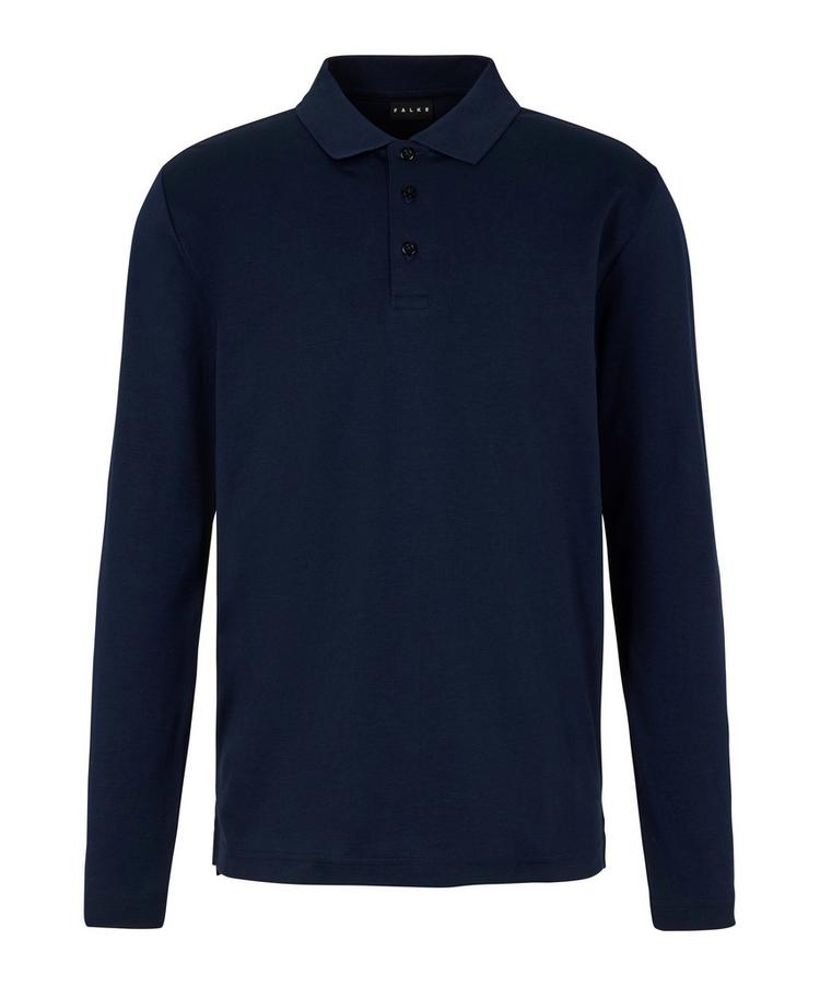 Falke Falke Pima Interlock Polo Poloshirt Herren - space blue (6116) - 0 | SportScheck
