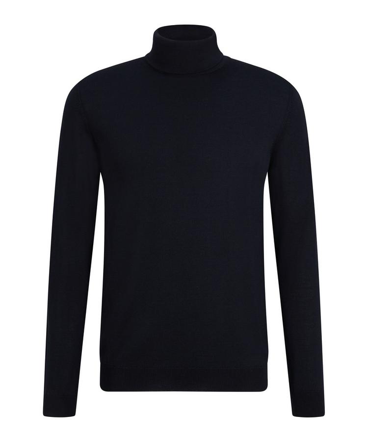 Falke Falke Merino X-Fine Roll Neck Strickpullover Herren - night sky (6437) - 0 | SportScheck