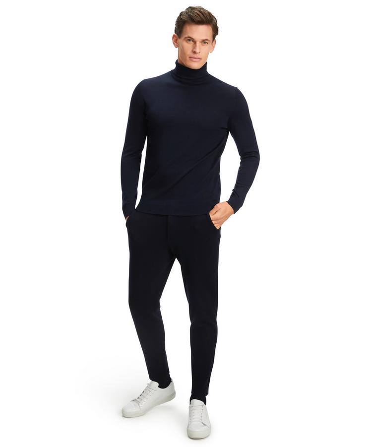 Falke Falke Merino X-Fine Roll Neck Strickpullover Herren - night sky (6437) - 2 | SportScheck