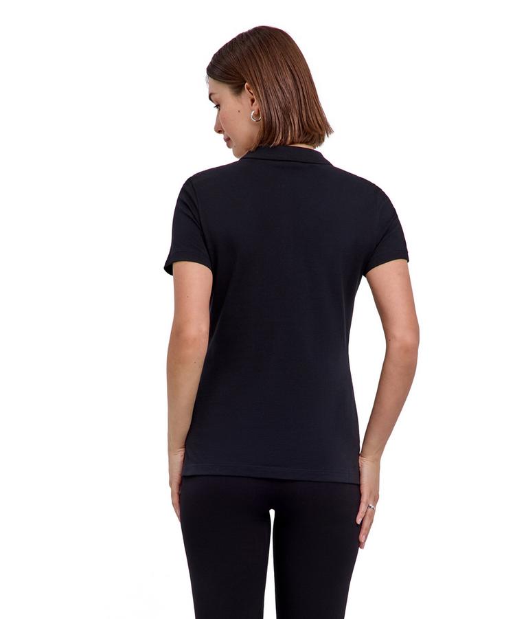 Falke Falke Pima Piqu&eacute; Polo Poloshirt Damen - black (3000) - 0 | SportScheck