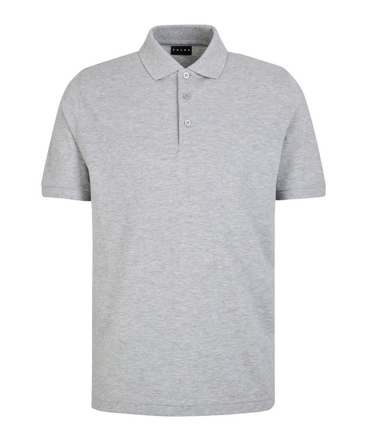 Falke Falke Pima Piqu&eacute; Polo Poloshirt Herren - light grey (3400) - 0 | SportScheck