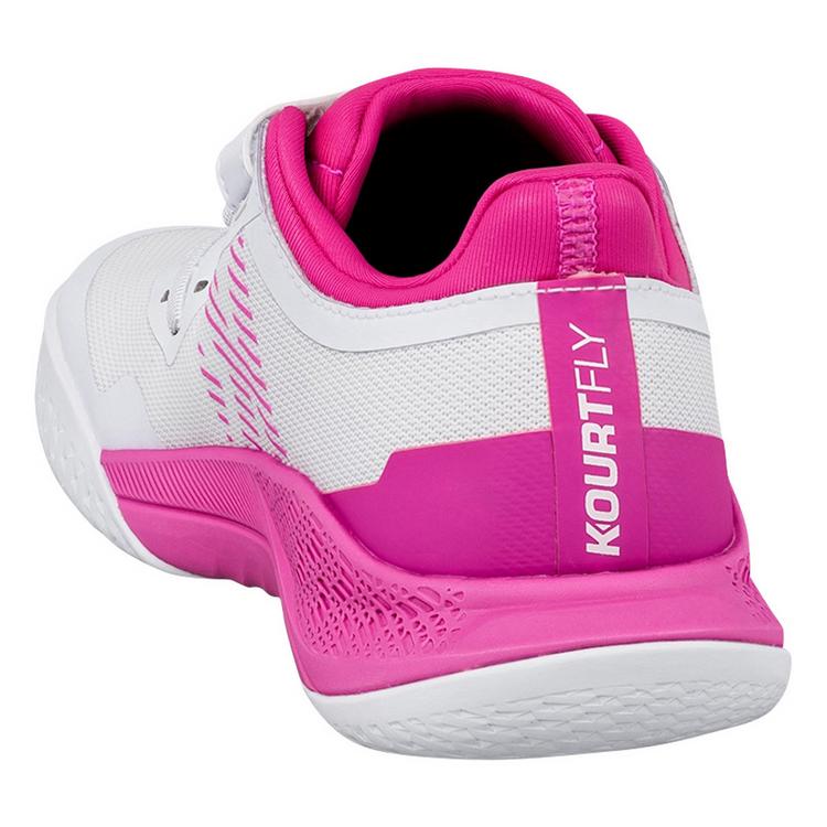 Kempa Kempa Kourtfly Jr Hallenschuhe Kinder - wei&szlig;/pink - 2 | SportScheck