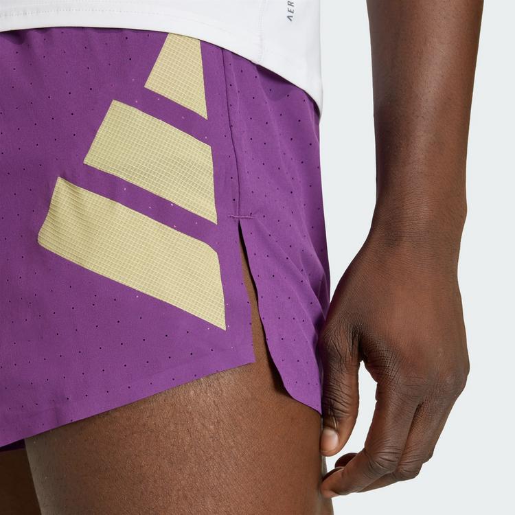 adidas adidas Adizero Road to Records Split Shorts Laufshorts Herren - Tribe Purple - 1 | SportScheck