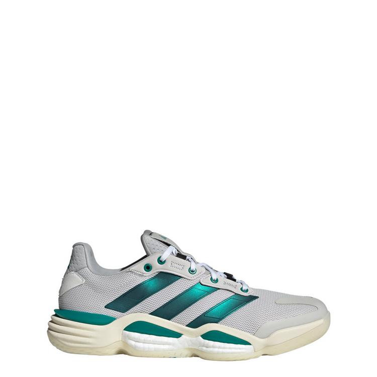 adidas adidas Stabil 16 Indoor Schuh Hallenschuhe - Grey One / Equipment Green / Off White - 0 | SportScheck
