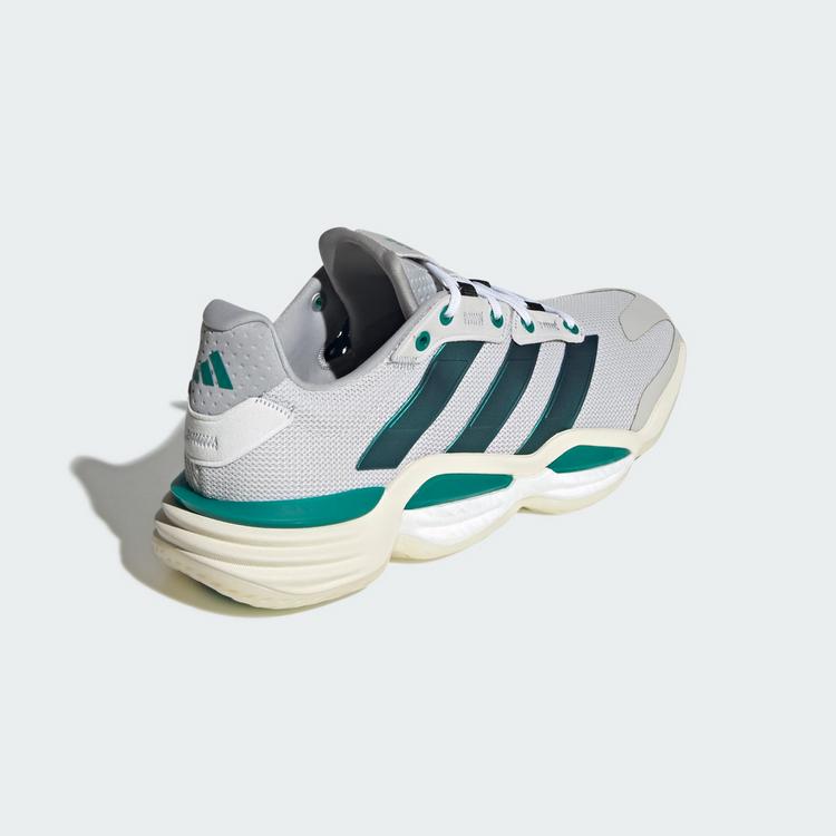adidas adidas Stabil 16 Indoor Schuh Hallenschuhe - Grey One / Equipment Green / Off White - 4 | SportScheck