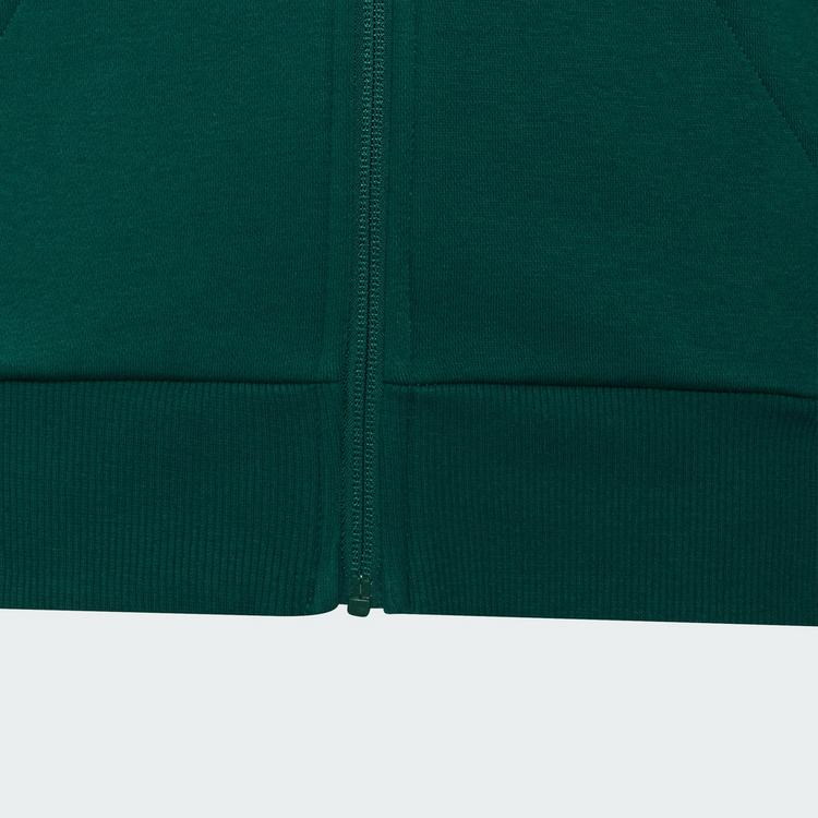 adidas adidas Essentials Kids Kapuzenjacke Hoodie Kinder - Collegiate Green / White - 1 | SportScheck