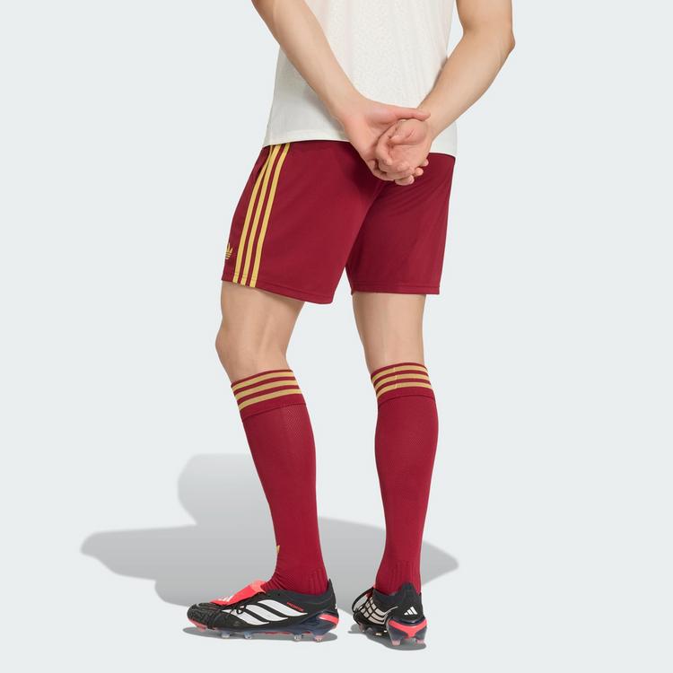 adidas adidas Spanien 26 Ausw&auml;rtsshorts Fu&szlig;ballshorts Herren - Team Coll Burgundy 2 - 2 | SportScheck