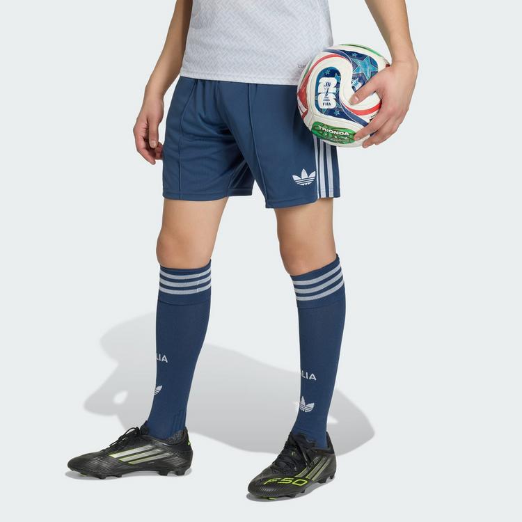 adidas adidas Italien 26 Ausw&auml;rtsshorts Fu&szlig;ballshorts Herren - Night Marine - 1 | SportScheck