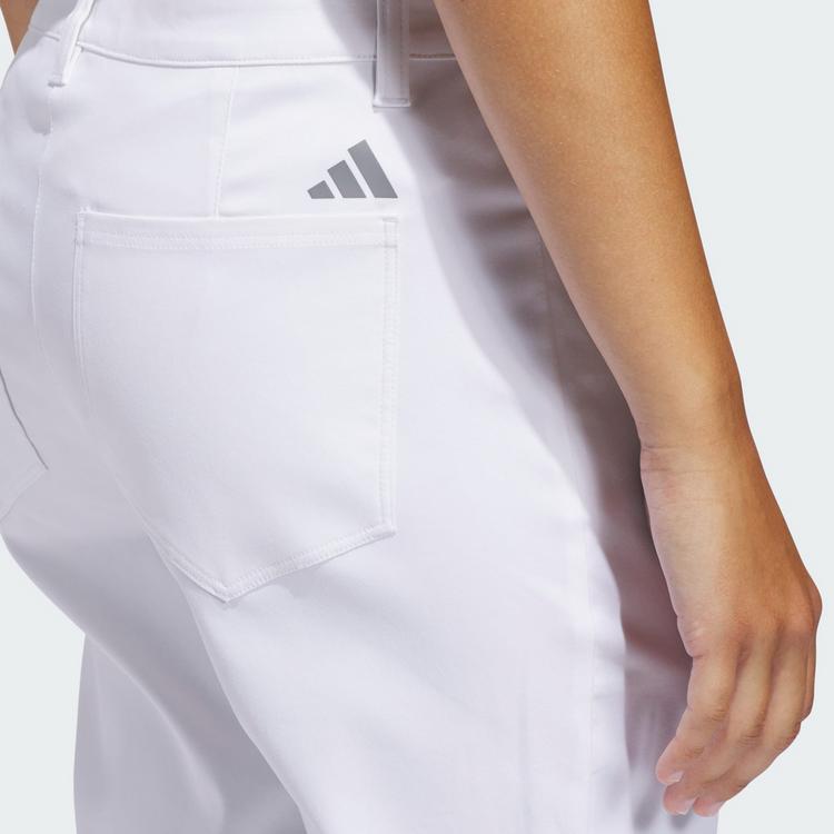 adidas adidas ULTIMATE365 TWISTWEAVE 5-POCKET HOSE, Tights Damen - White - 1 | SportScheck