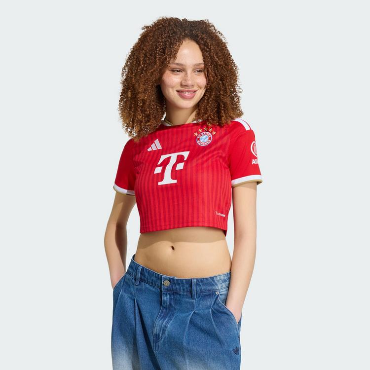 adidas adidas FC Bayern M&uuml;nchen 26/27 Heimtrikot, Teamtrikot Damen - Better Scarlet / White - 0 | SportScheck