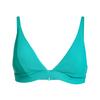adidas Iconisea Ribbed Padded Triangle Bikini Bikini Oberteil Damen - Pure Teal