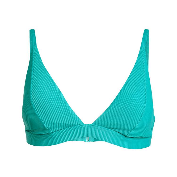 adidas adidas Iconisea Ribbed Padded Triangle Bikini Bikini Oberteil Damen - Pure Teal - 0 | SportScheck