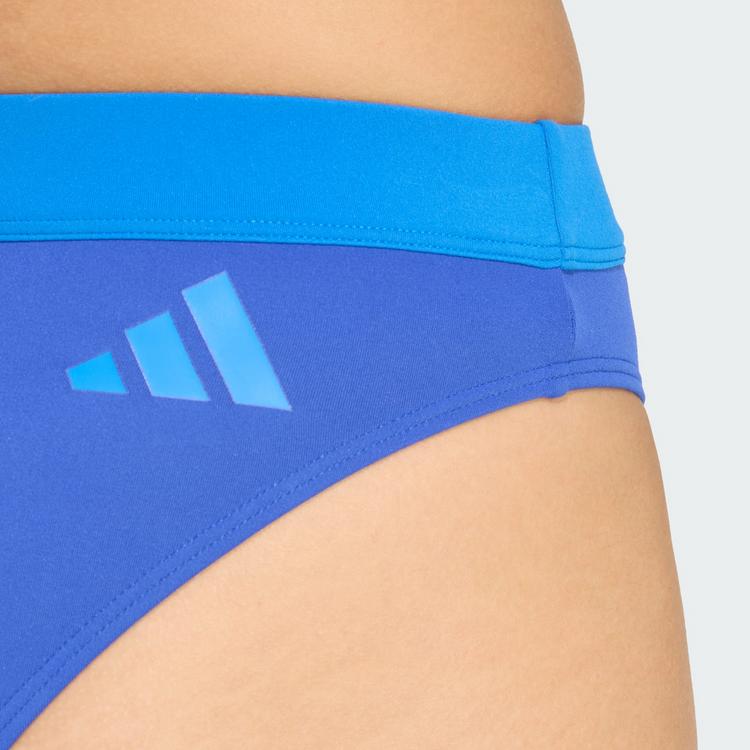 adidas adidas OPTIM&Eacute; AQUA BIKINIHOSE, HALBHOHER BUND Bikini Hose Damen - Semi Lucid Blue - 0 | SportScheck