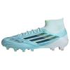 adidas F50 SPARKFUSION ELITE halbhoher Fu&szlig;ballschuhe Damen - Almost Blue / Dusky Petrol / Hi-Res Yellow