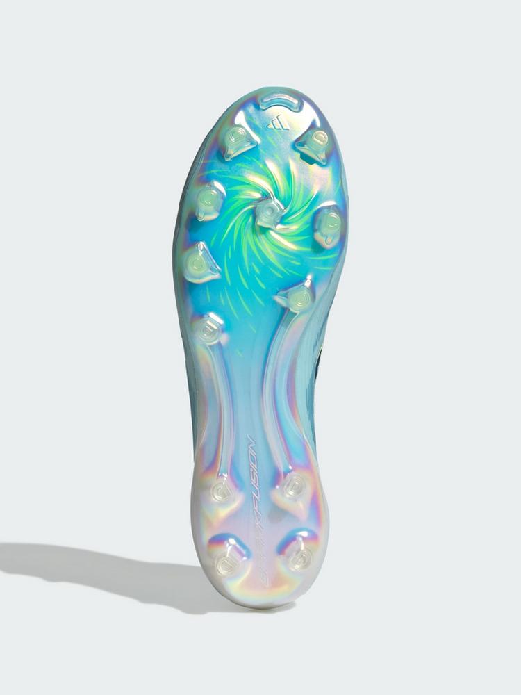 adidas adidas F50 SPARKFUSION ELITE halbhoher Fu&szlig;ballschuhe Damen - Almost Blue / Dusky Petrol / Hi-Res Yellow - 1 | SportScheck