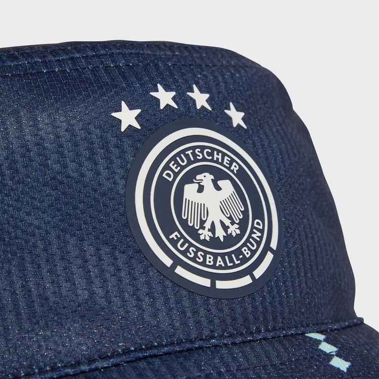 adidas adidas Deutschland 26 Stoffhut Hut - Collegiate Navy / Flash Aqua / White - 2 | SportScheck
