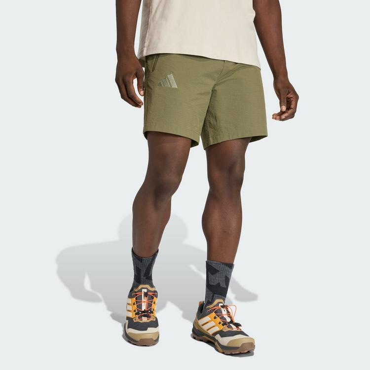 adidas adidas Terrex Xperior CLIMA365 Mid Shorts Funktionsshorts Herren - Olive Strata - 0 | SportScheck