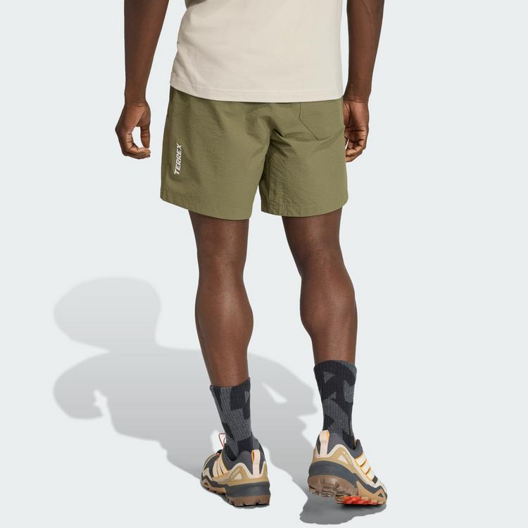adidas adidas Terrex Xperior CLIMA365 Mid Shorts Funktionsshorts Herren - Olive Strata - 1 | SportScheck