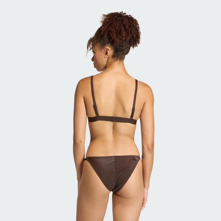adidas adidas Iconisea Ribbed Padded Triangle Bikini Bikini Oberteil Damen - Aurora Coffee - 1 | SportScheck