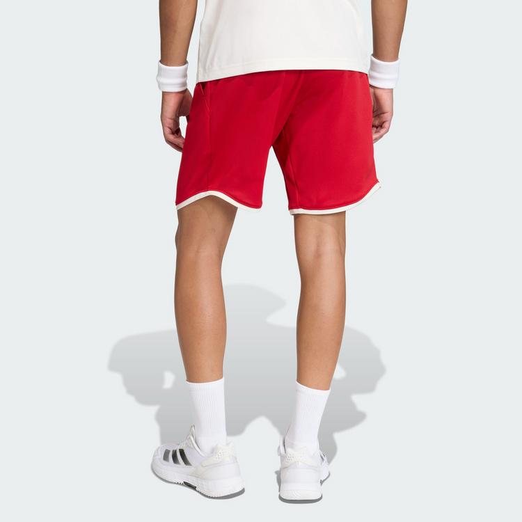 adidas adidas TENNIS CLASSICS SHORTS Tennisshorts Herren - Power Red - 1 | SportScheck