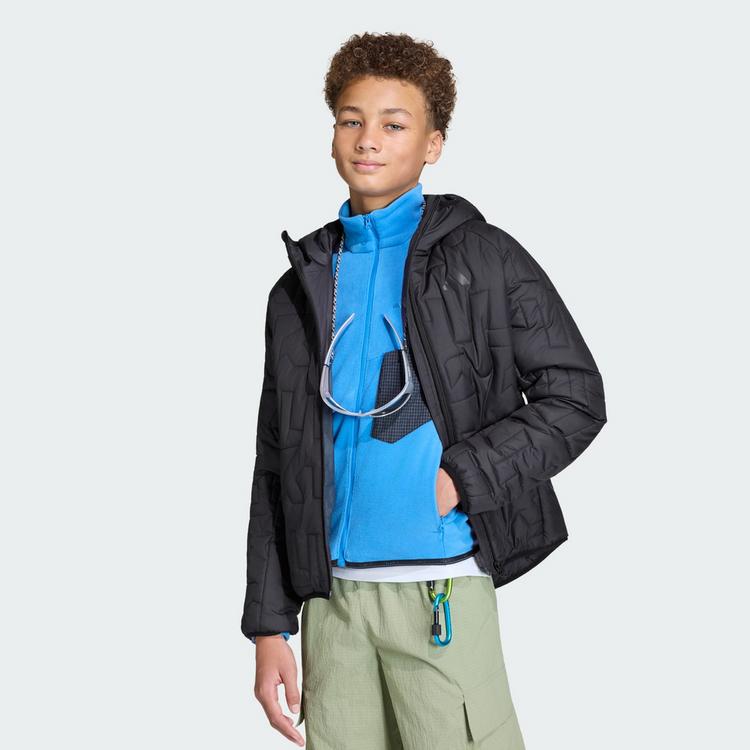adidas adidas Terrex Kids Xperior CLIMAWARM Padded Outdoorjacke Kinder - Black - 0 | SportScheck