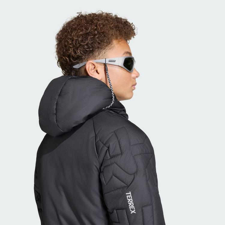 adidas adidas Terrex Kids Xperior CLIMAWARM Padded Outdoorjacke Kinder - Black - 2 | SportScheck