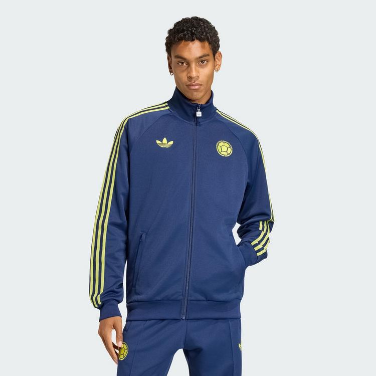 adidas adidas Kolumbien Originals Trainingsjacke Funktionsjacke Herren - Team Navy Blue 2 - 0 | SportScheck