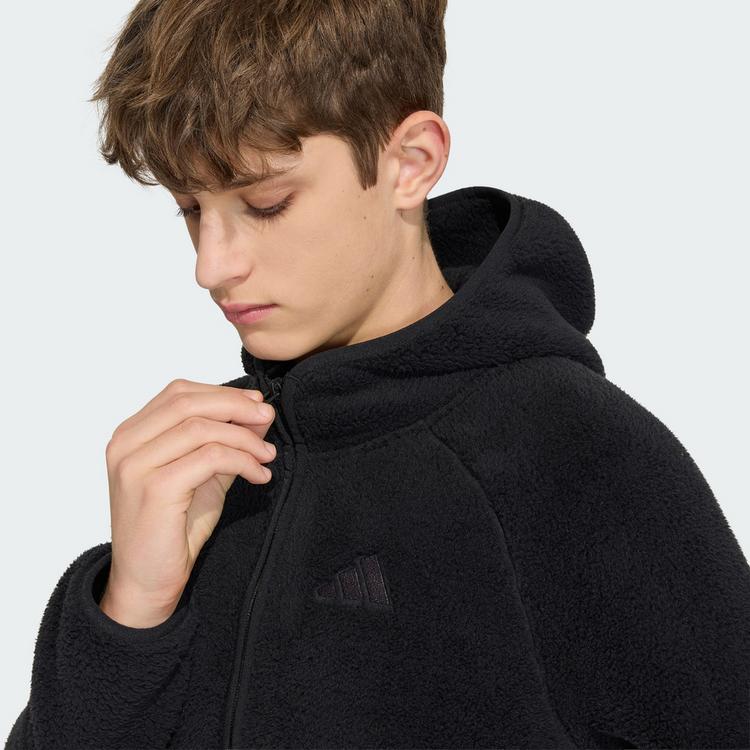 adidas adidas Terrex Xploric Kids Fleecejacke, Fleecejacke Kinder - Black - 2 | SportScheck