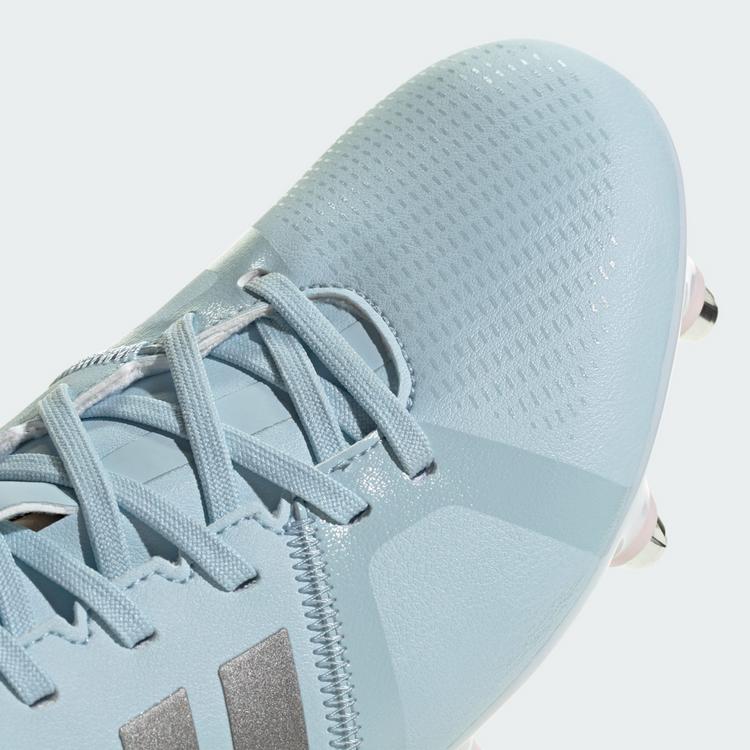 adidas adidas RS15 AVAGLIDE, WEICHE B&Ouml;DEN, RUGBYSCHUH Fu&szlig;ballschuhe Damen - Ice Blue / Iron Metallic / Distilled Pink - 5 | SportScheck