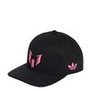 adidas Lionel Messi Snapback Kappe Cap - Black / Pink Fusion