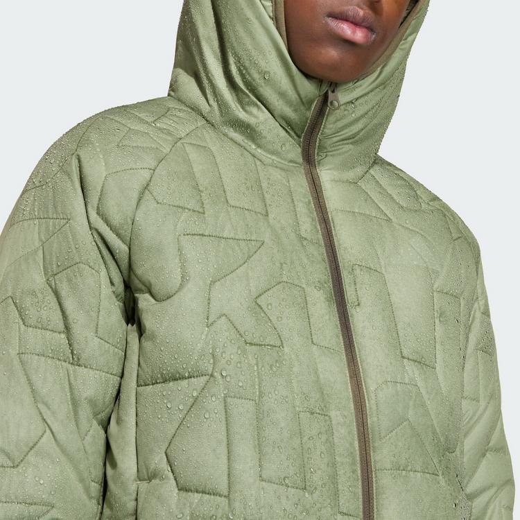 adidas adidas Terrex Kids Xperior CLIMAWARM Padded Outdoorjacke Kinder - Tent Green - 1 | SportScheck