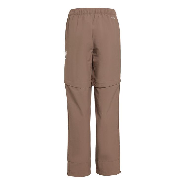 adidas adidas Terrex Multi CLIMA365 Kids Zip-off Hose Wanderhose Kinder - Trace Brown - 0 | SportScheck