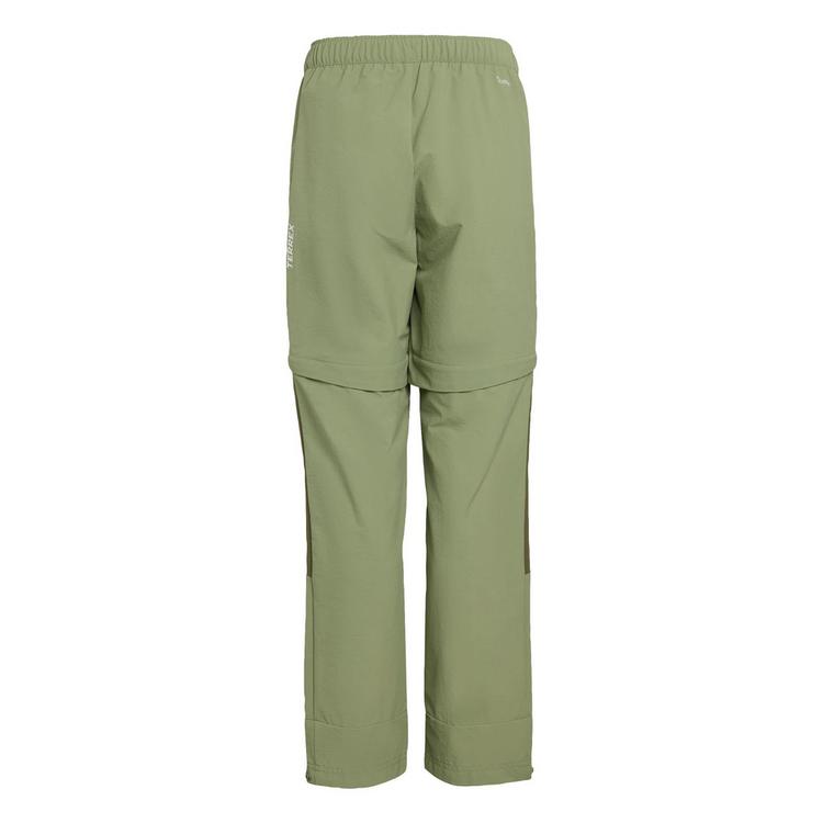 adidas adidas Terrex Multi CLIMA365 Kids Zip-off Hose Wanderhose Kinder - Tent Green - 0 | SportScheck