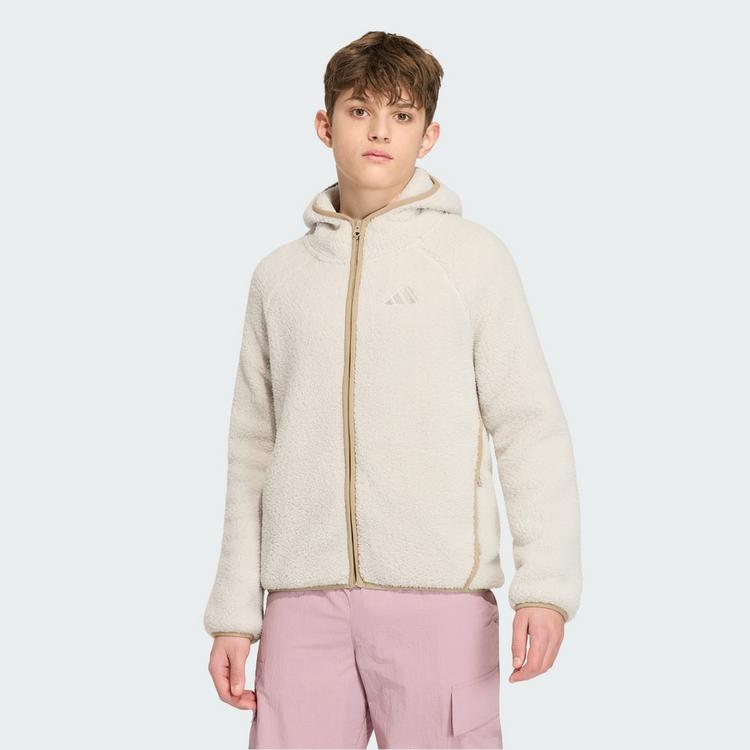 adidas adidas Terrex Xploric Kids Fleecejacke, Fleecejacke Kinder - Beige - 0 | SportScheck