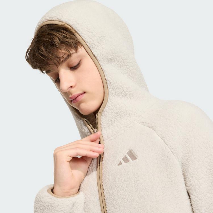 adidas adidas Terrex Xploric Kids Fleecejacke, Fleecejacke Kinder - Beige - 2 | SportScheck