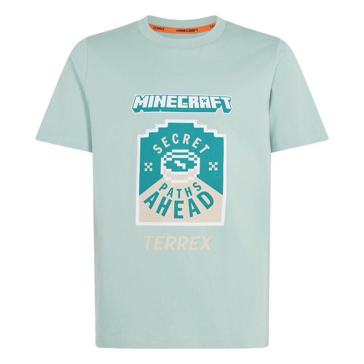 adidas adidas adidas Minecraft T-Shirt T-Shirt Kinder - Hazy Green - 0 | SportScheck