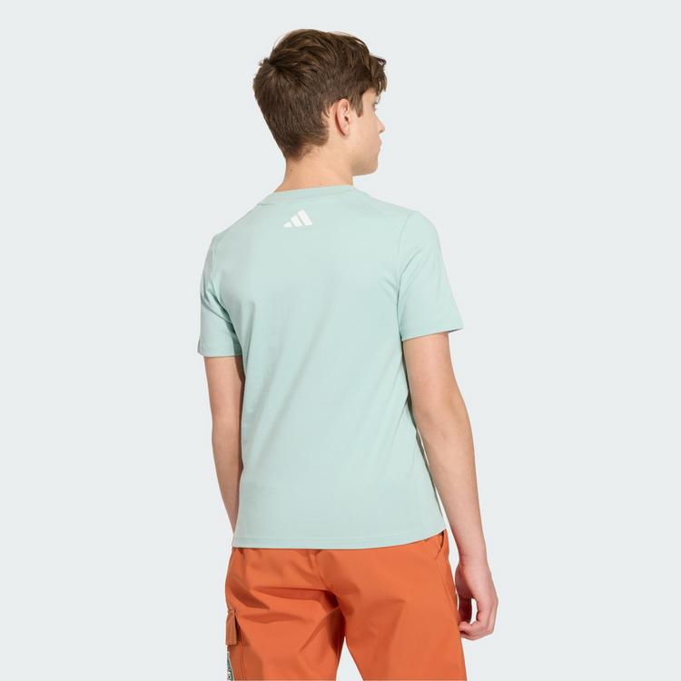 adidas adidas adidas Minecraft T-Shirt T-Shirt Kinder - Hazy Green - 1 | SportScheck