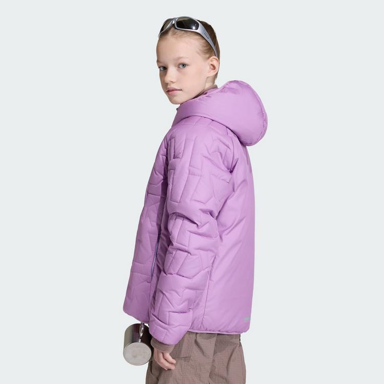 adidas adidas Terrex Kids Xperior CLIMAWARM Padded Outdoorjacke Kinder - Preloved Purple - 1 | SportScheck
