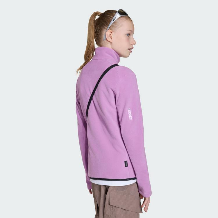 adidas adidas Terrex Kids Multi Fleecejacke, Fleecejacke Kinder - Preloved Purple - 1 | SportScheck