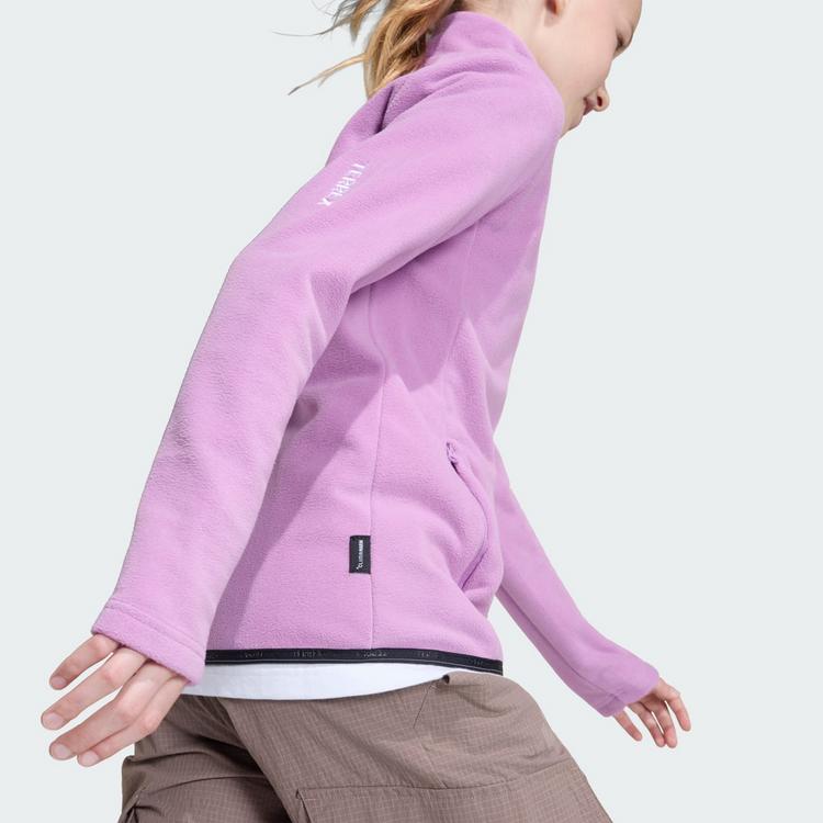 adidas adidas Terrex Kids Multi Fleecejacke, Fleecejacke Kinder - Preloved Purple - 1 | SportScheck