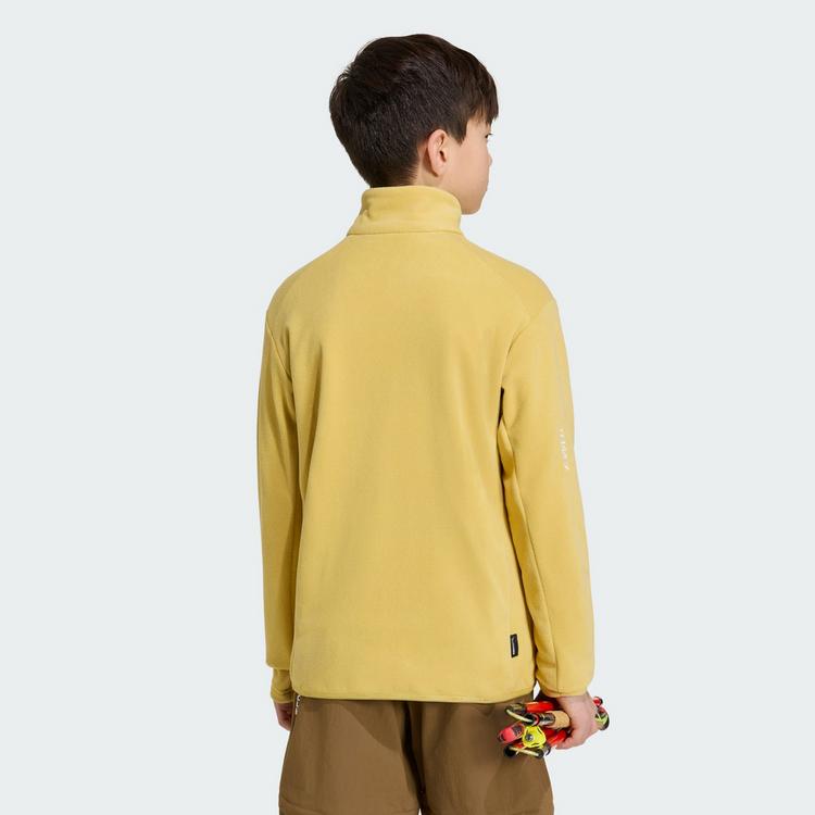 adidas adidas Terrex Multi CLIMAWARM Kids Fleece, Fleecejacke Kinder - Pyrite - 1 | SportScheck