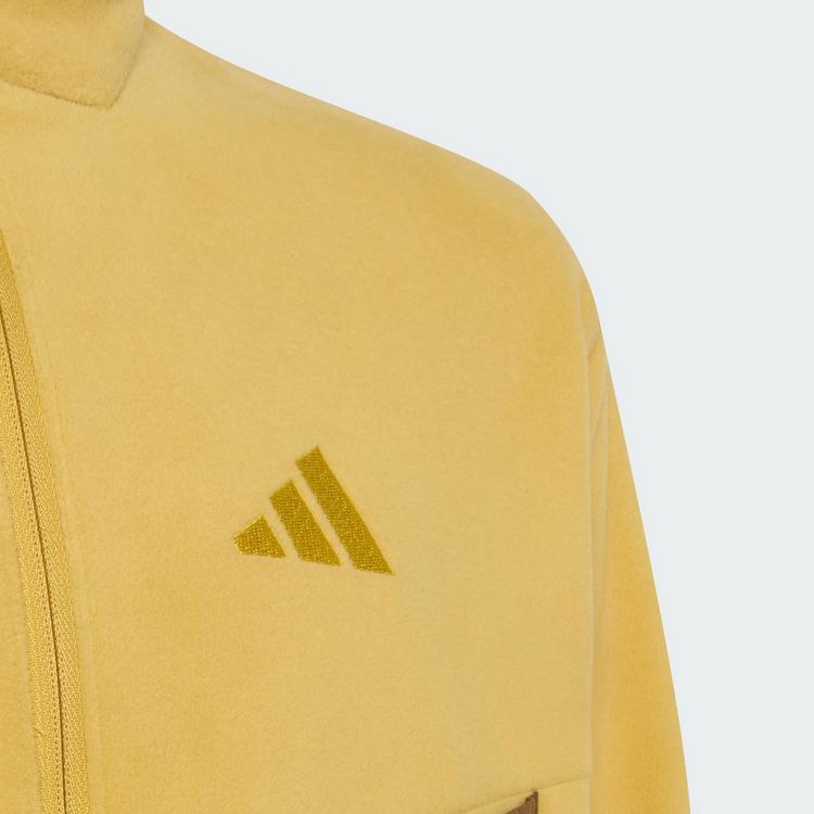 adidas adidas Terrex Multi CLIMAWARM Kids Fleece, Fleecejacke Kinder - Pyrite - 5 | SportScheck